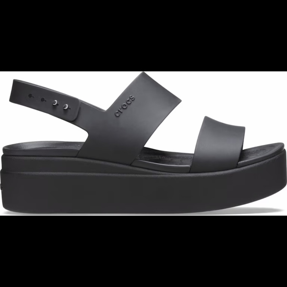 Croc Platform Sandals - Picture 2 of 2